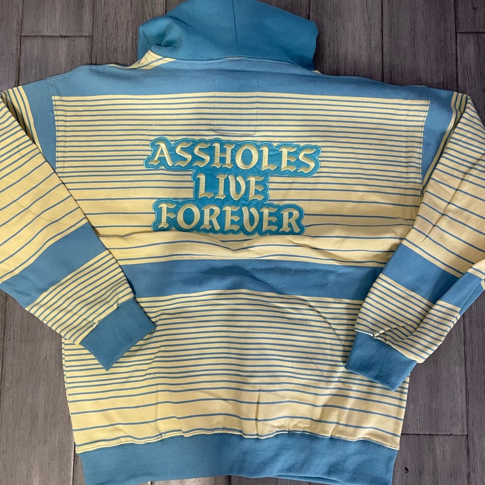 A11holes live forever hooded sweatshirt new
